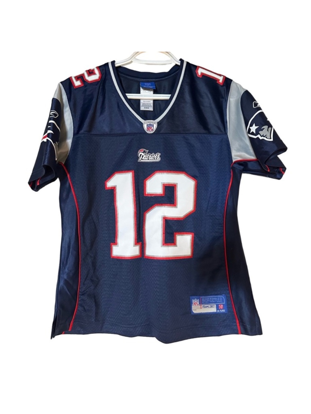 Reebok NFL Football Women’s New England Patriots Tom Brady Jersey Size Medium